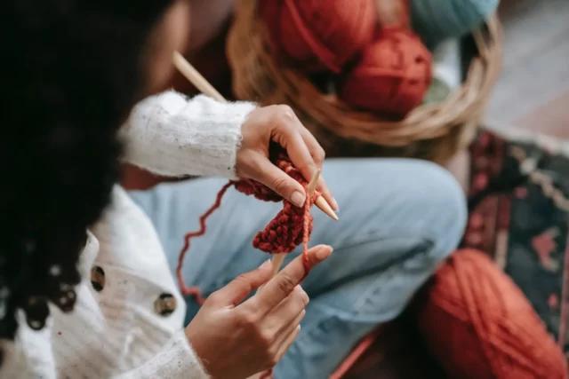 The history of knitting: tracing the origins of knitting and how it has evolved over time.
