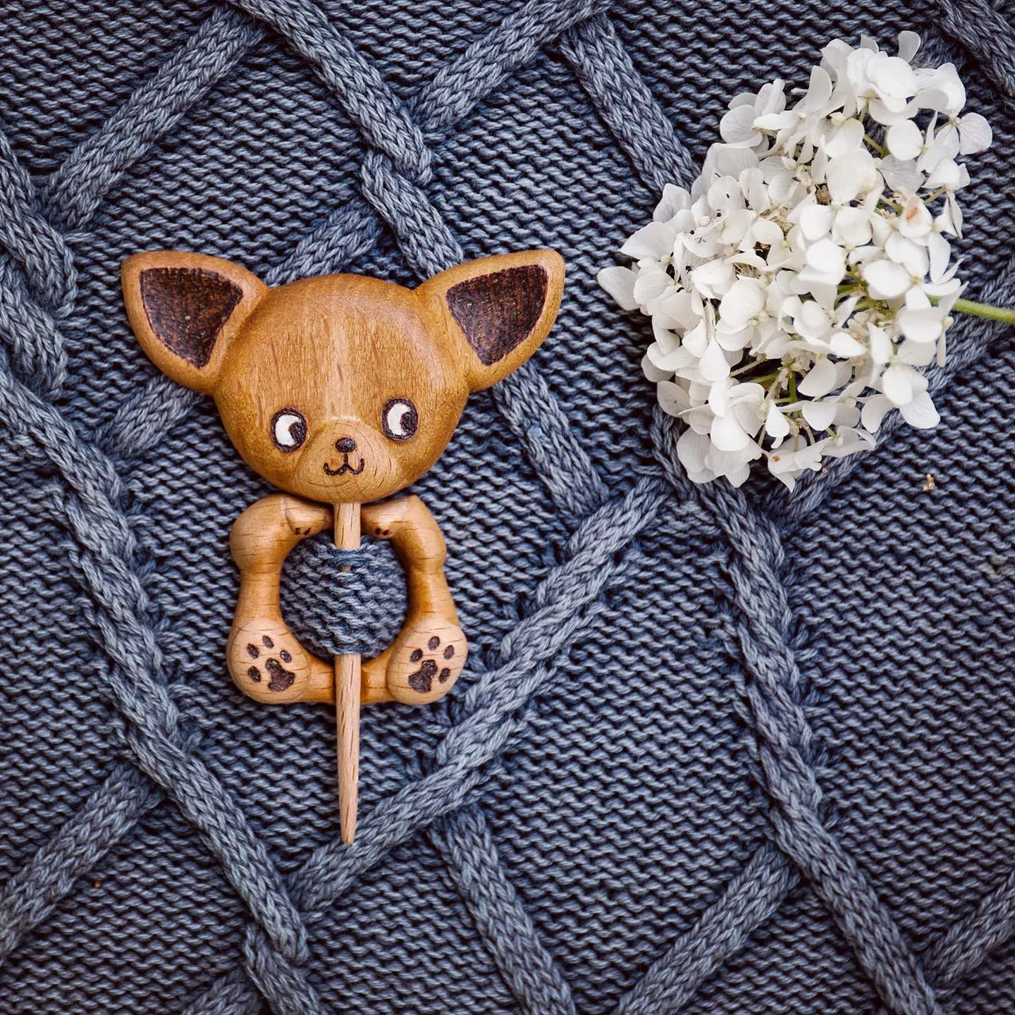 Wooden miniatures by Alena Olha