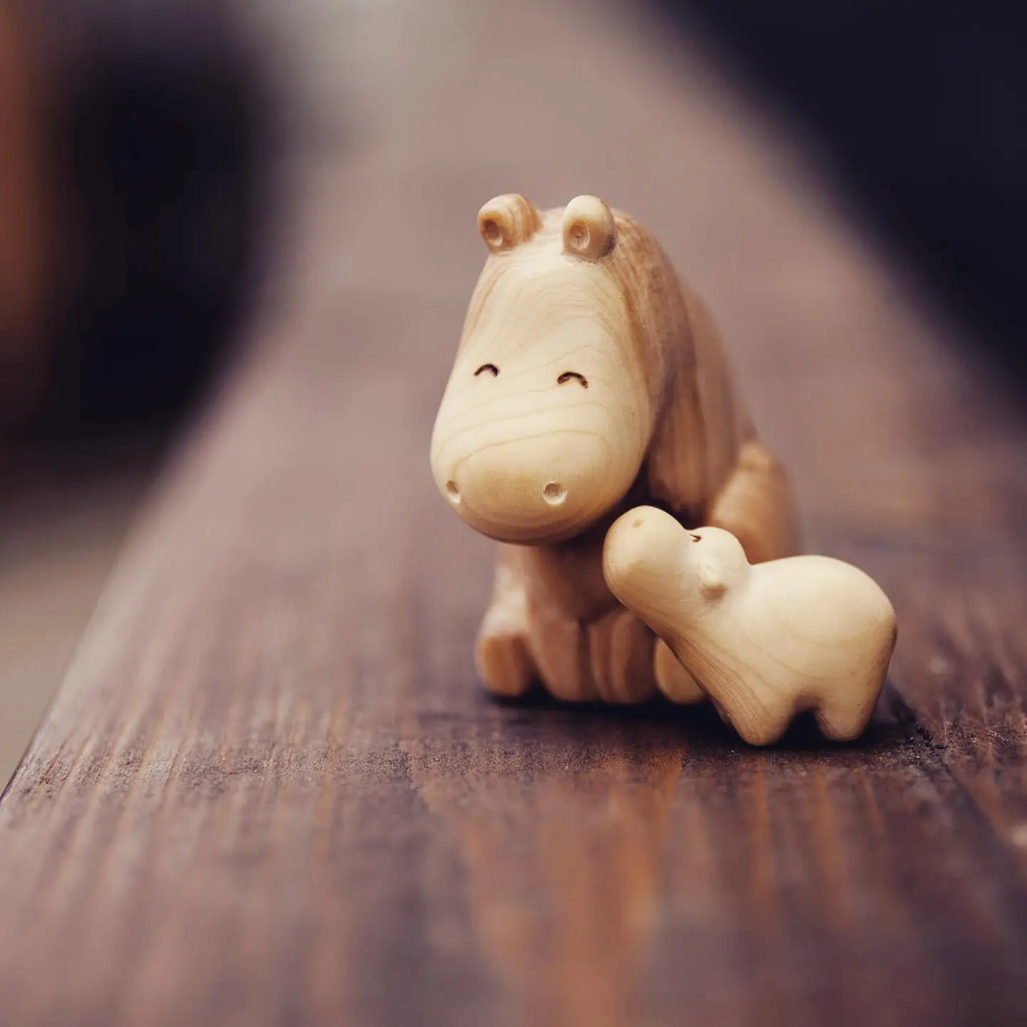 Wooden miniatures by Alena Olha