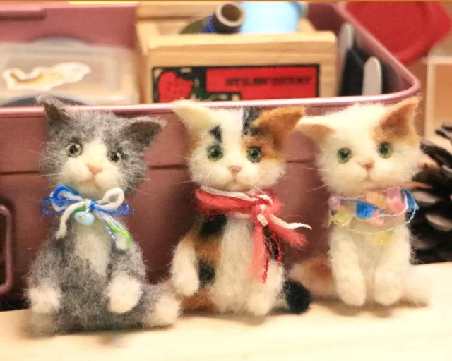 Woolen Cats That Will Steal Your Heart: The Art of Manami Narukawa