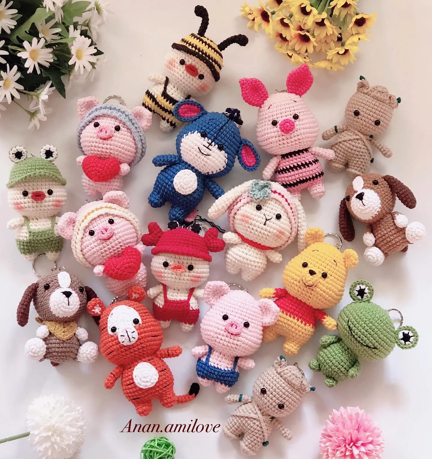 Amigurumi toys by Anan.amilove