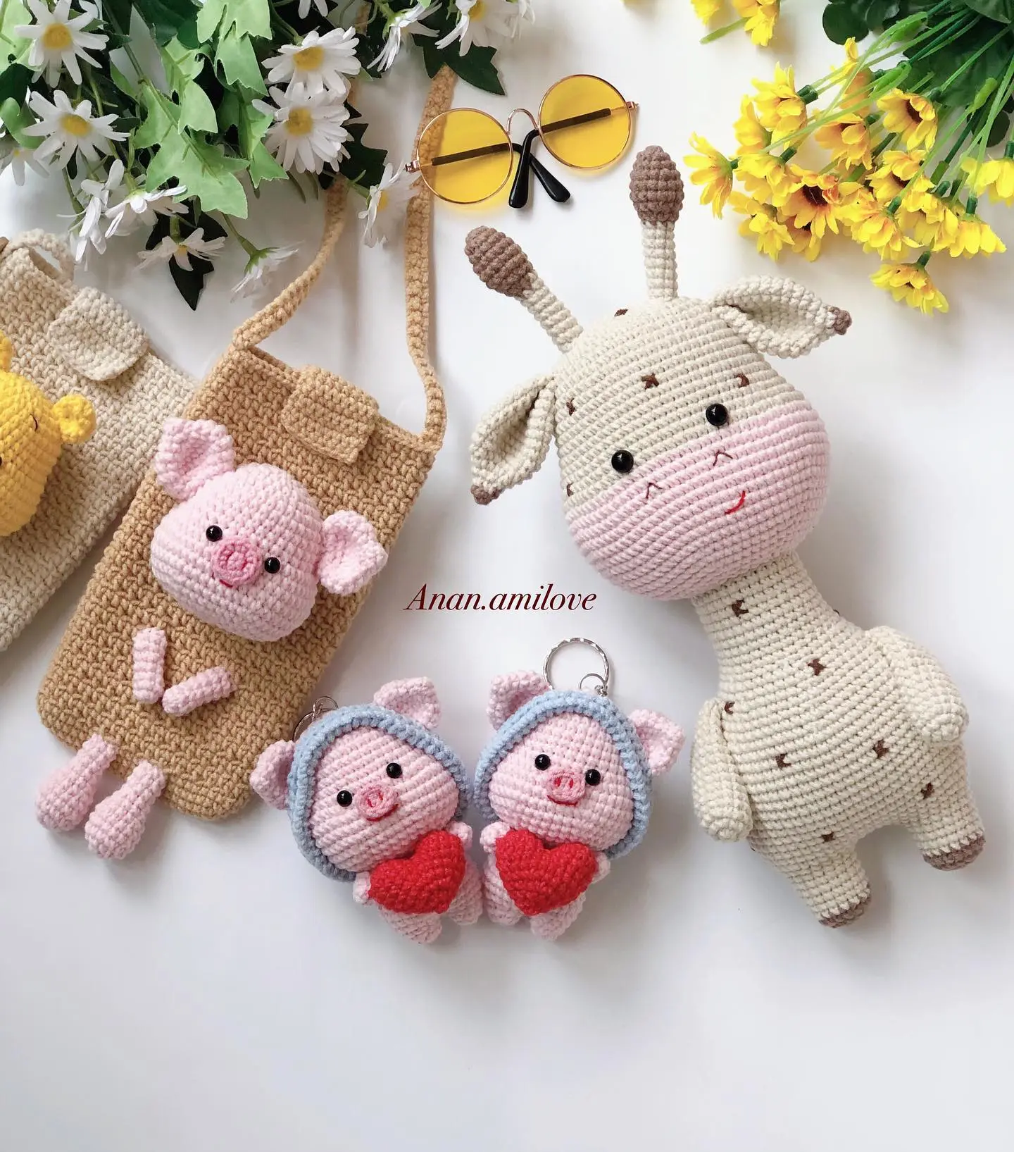 Amigurumi toys by Anan.amilove