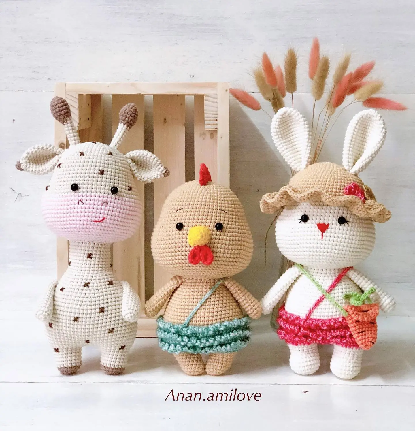 Amigurumi toys by Anan.amilove