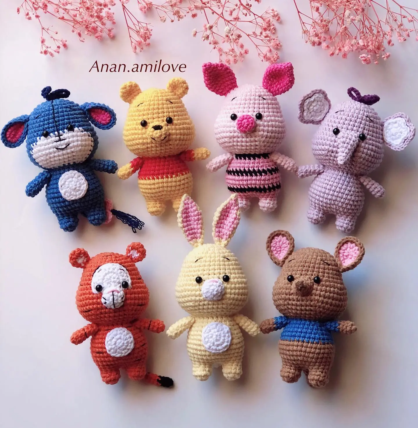 Amigurumi toys by Anan.amilove