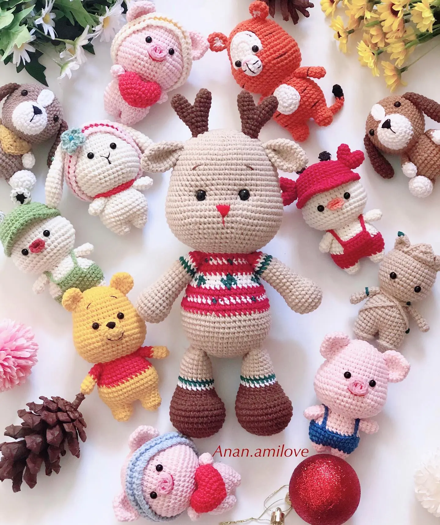 Amigurumi toys by Anan.amilove